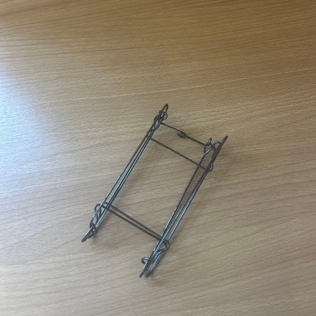 猿山修　カードホルダー　ワイヤー　アイアンホルダー　ポストカードラック　シェルフ