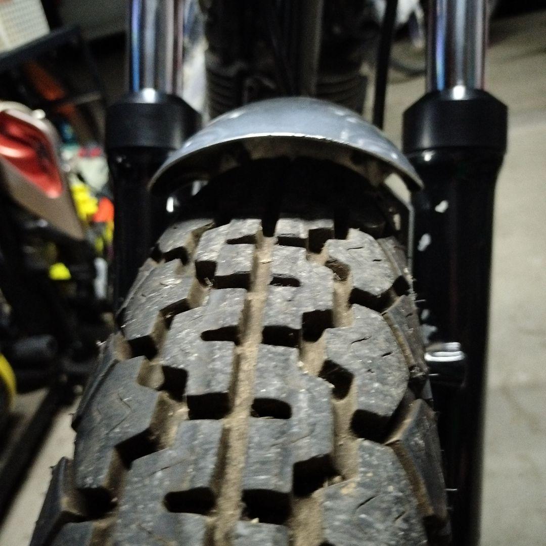 SR400フロントショートフェンダー