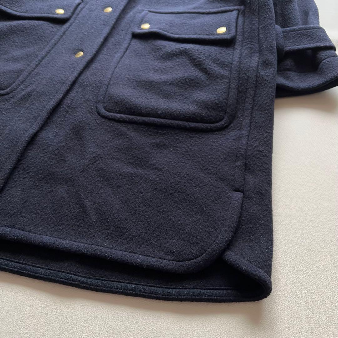 美品✨トラディショナルウェザーウェア　ROMNEY ロムニー　ノーカラーコート