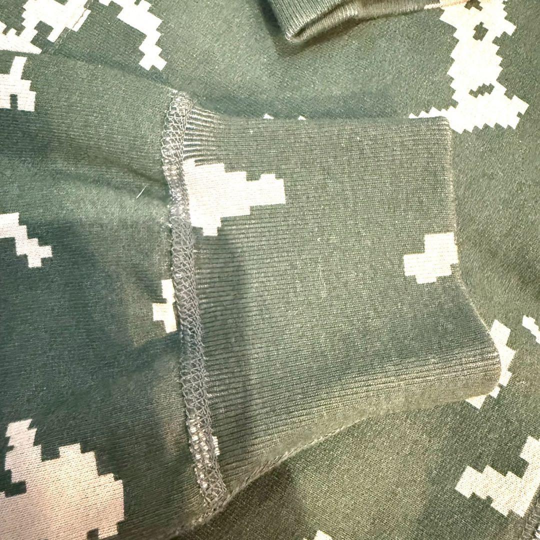 supreme Olive Russian Camo パーカー