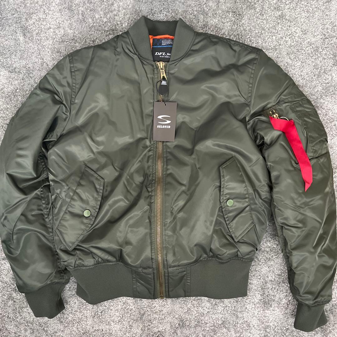 【新品 未使用】Selonid MA-1 カーキ