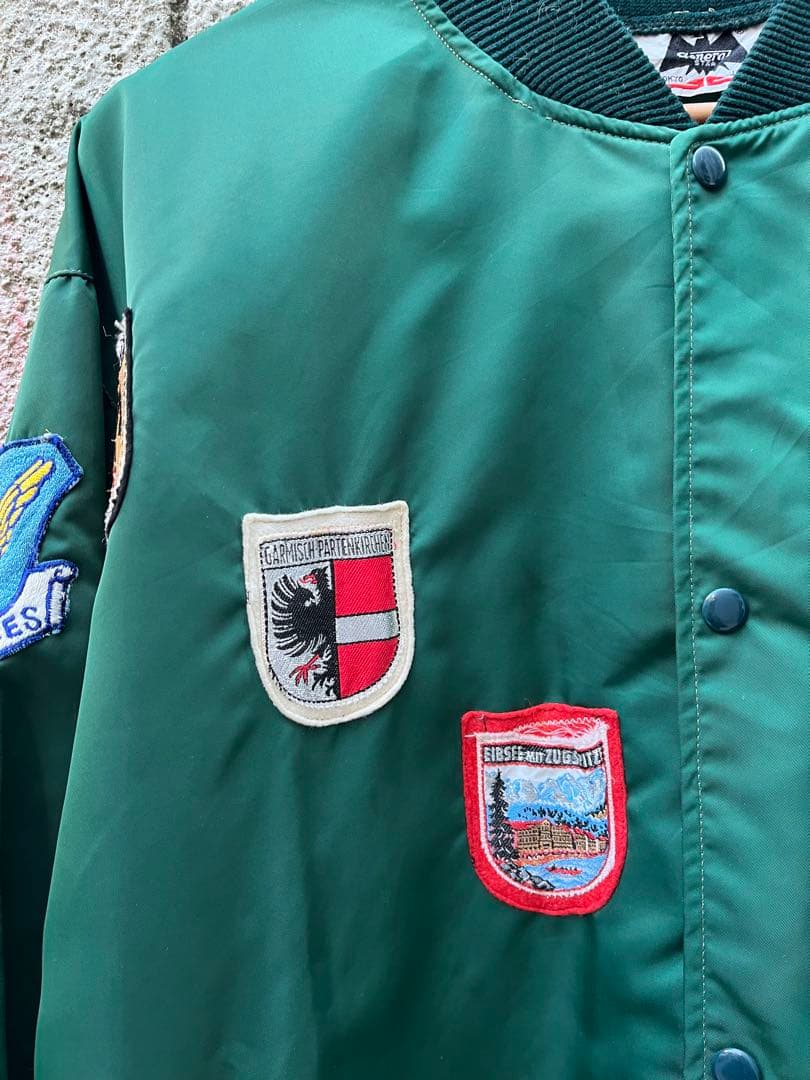 レア 60s USAF スーベニアジャケット Hokkaido ビックサイズ