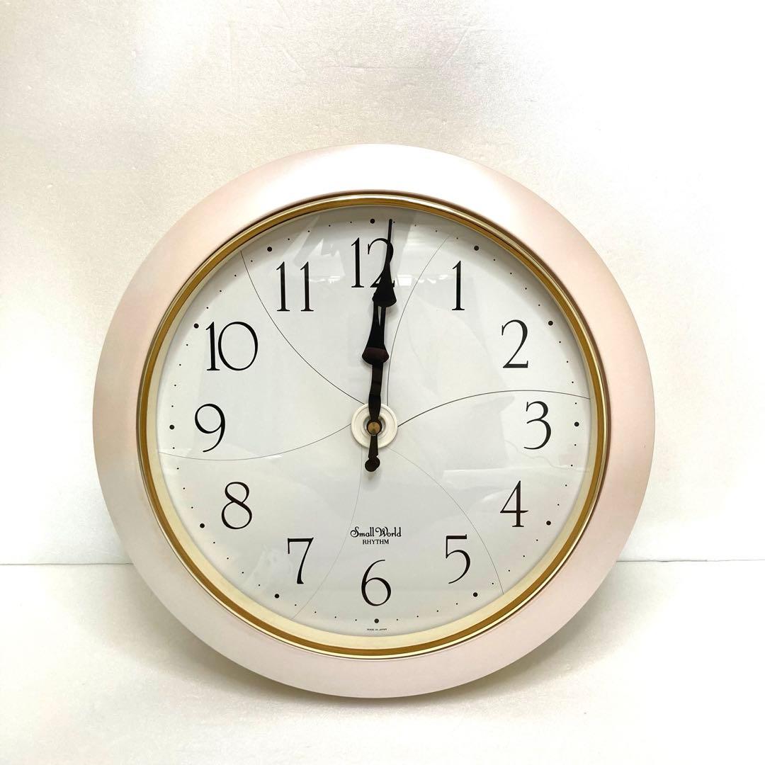 ★希少★ 美品 からくり時計 スモールワールド エクロール リズム 掛け時計