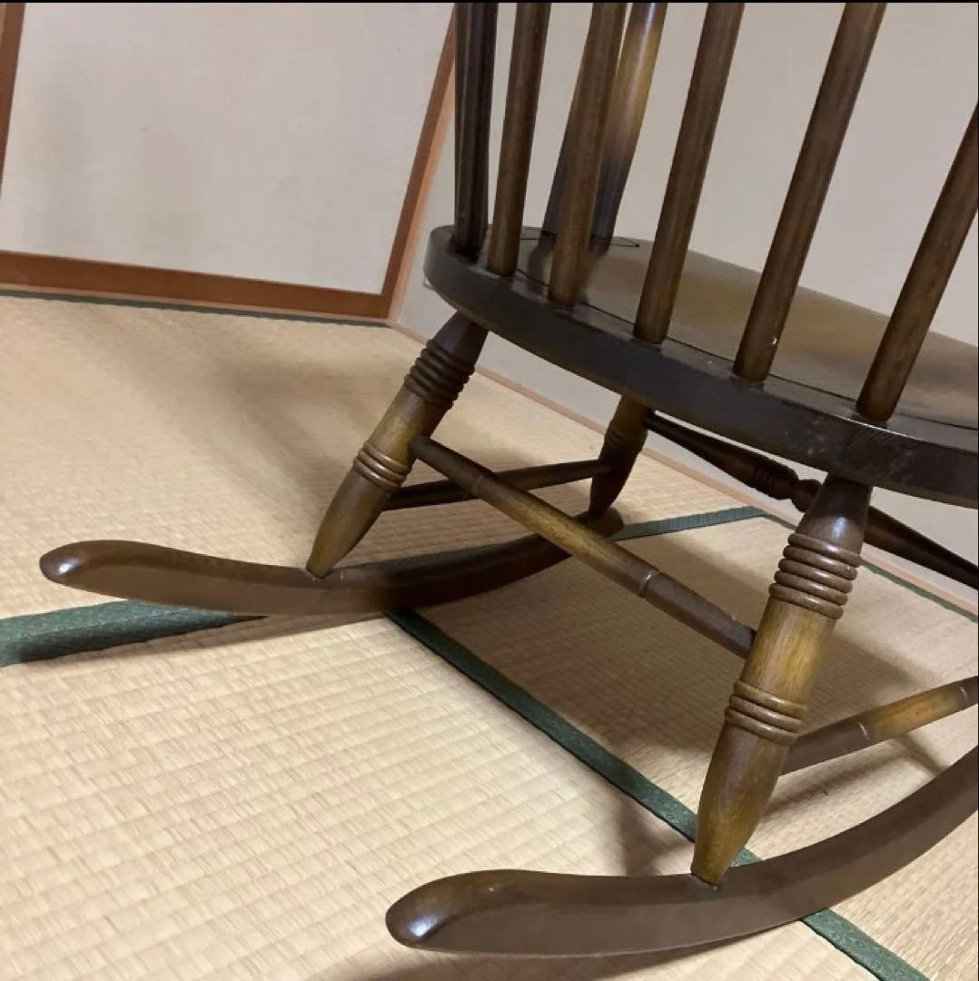 【美品】送料込み　飛騨産業ロッキングチェア