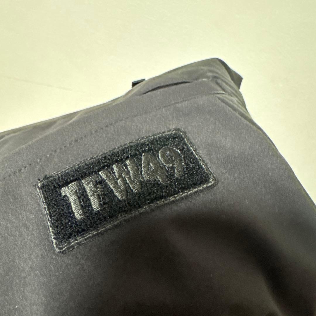 美品　TFW49 ロングパンツ　Lサイズ　ブラック　裏地付き