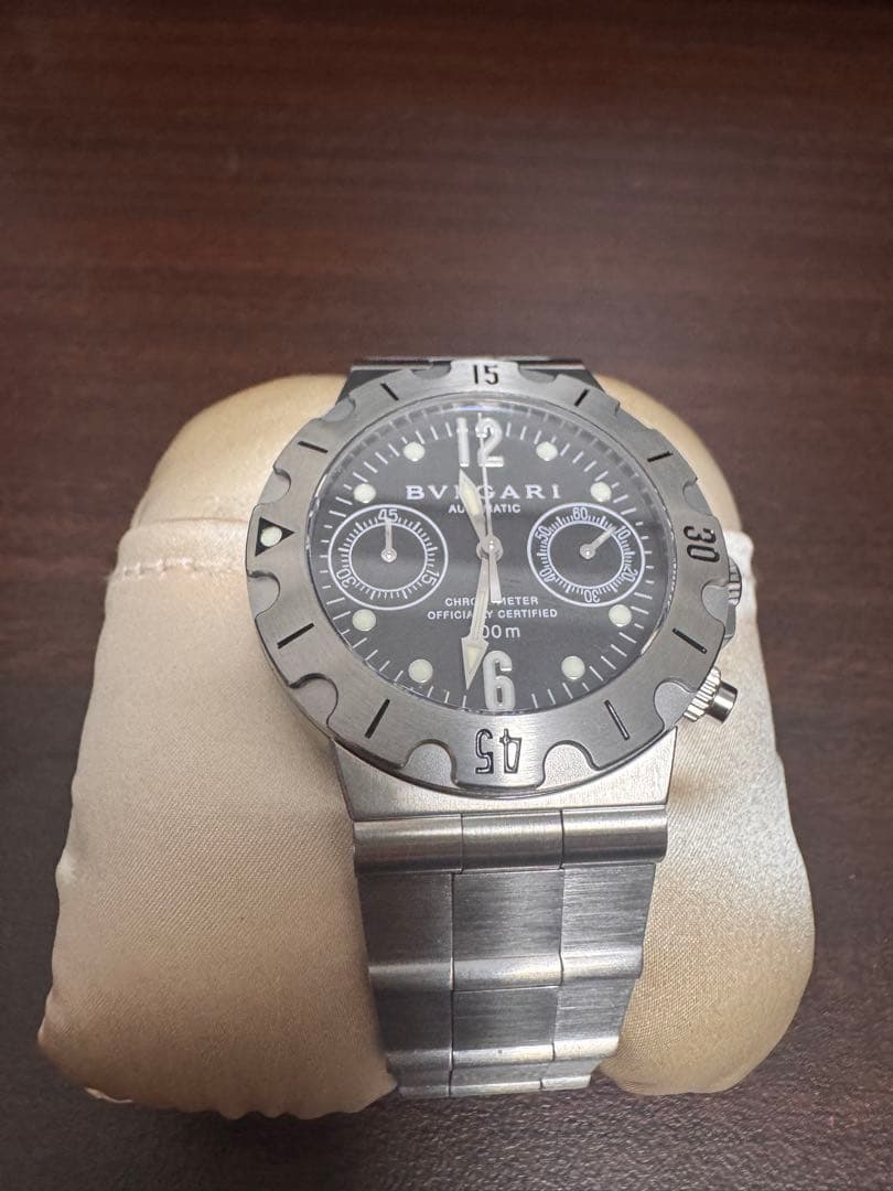 BVLGARI SCB38S 2024/7オーバーホール済/フルコマ