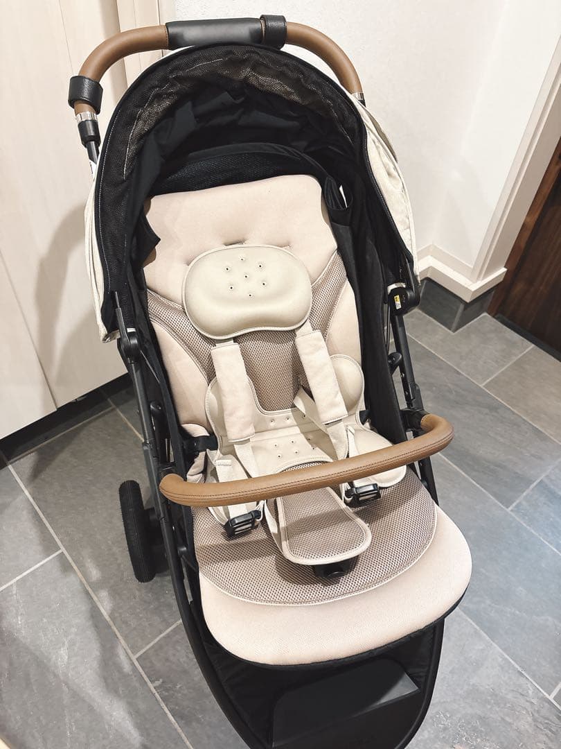 【モカママ様】美品‼︎ アップリカ　スムーヴプレシャス　三輪ベビーカー