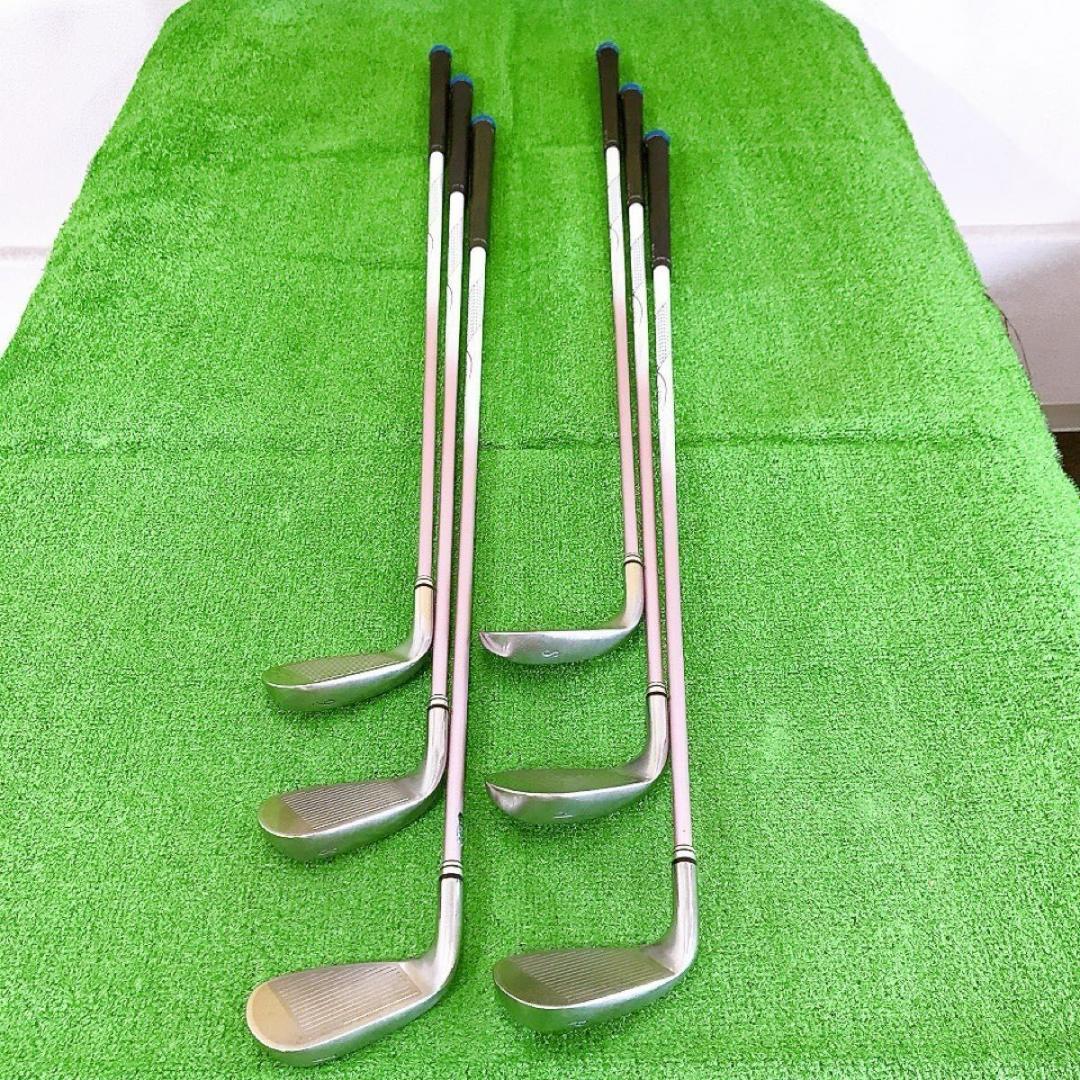 テ31★超希少ピンクゼクシオ7 レディースアイアンセット MP700L XXIO