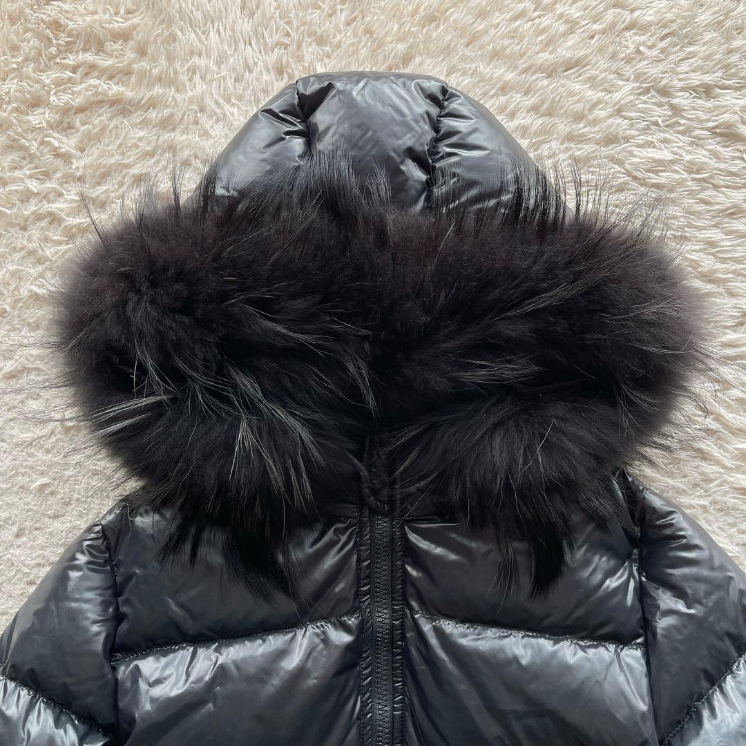 デュベティカ ロングダウンコート アライア フード ファー 40サイズ