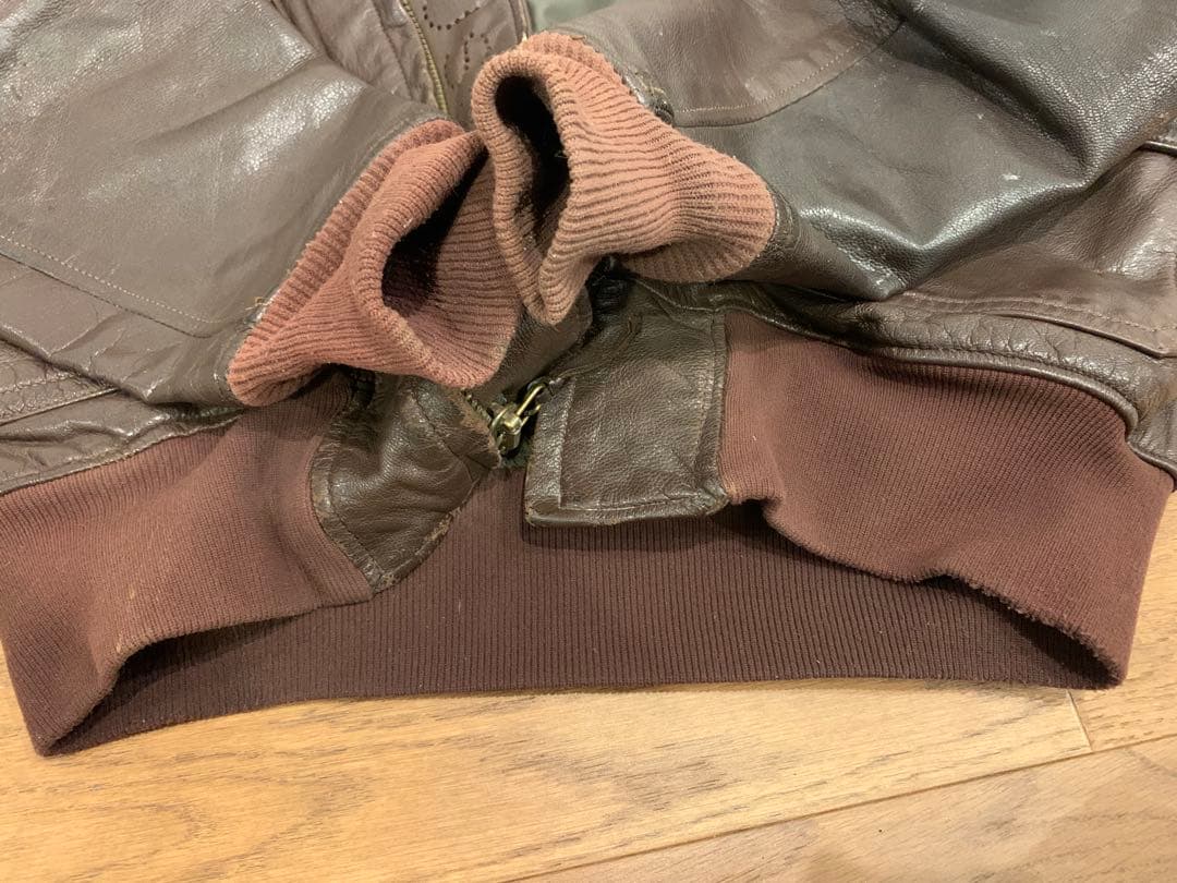 US NAVY 実物 G-1 フライトジャケット ヴィンテージ　サイズ42