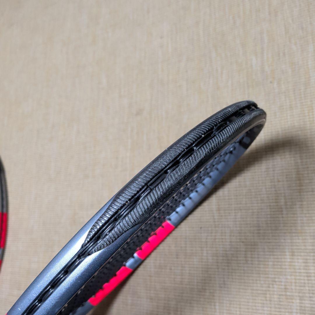 Babolat Pure Strike 98 16x19G3 グレー 2本セット
