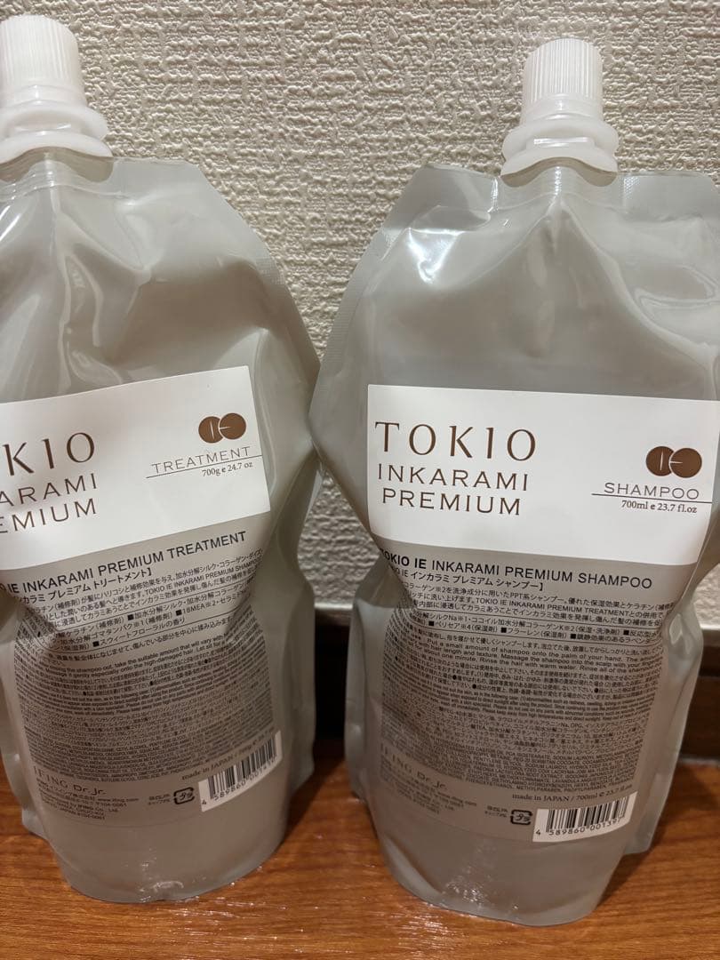 TOKIOINKARAMIPREMIUMシャンプートリートメントセット700ml