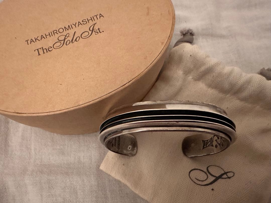 ソロイスト soloist × コディサンダーソン シルバー バングル ブレス