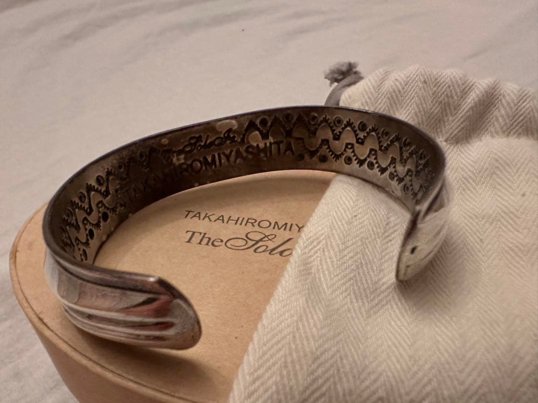 ソロイスト soloist × コディサンダーソン シルバー バングル ブレス