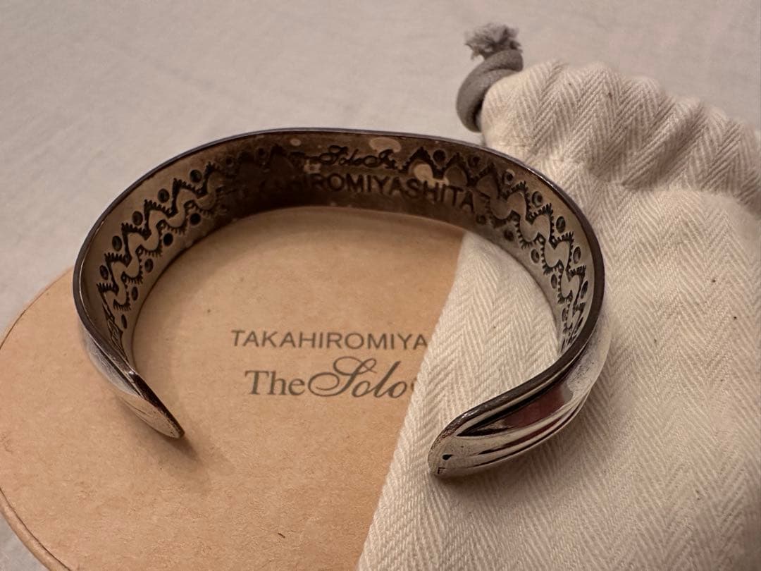 ソロイスト soloist × コディサンダーソン シルバー バングル ブレス