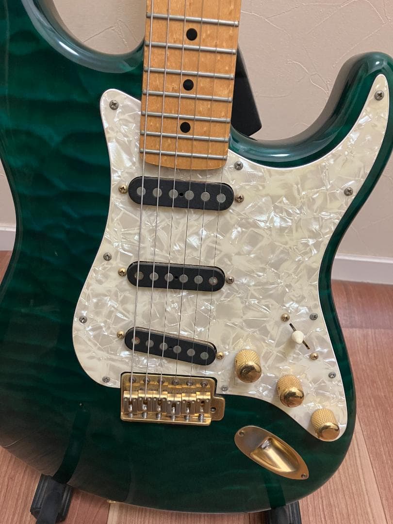 SCHECTER Stratocasterタイプ　グリーン