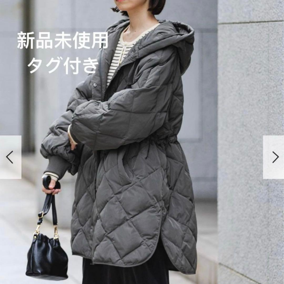 新品タグ付き！ アーバンリサーチ ドロストダウンコート カーキ