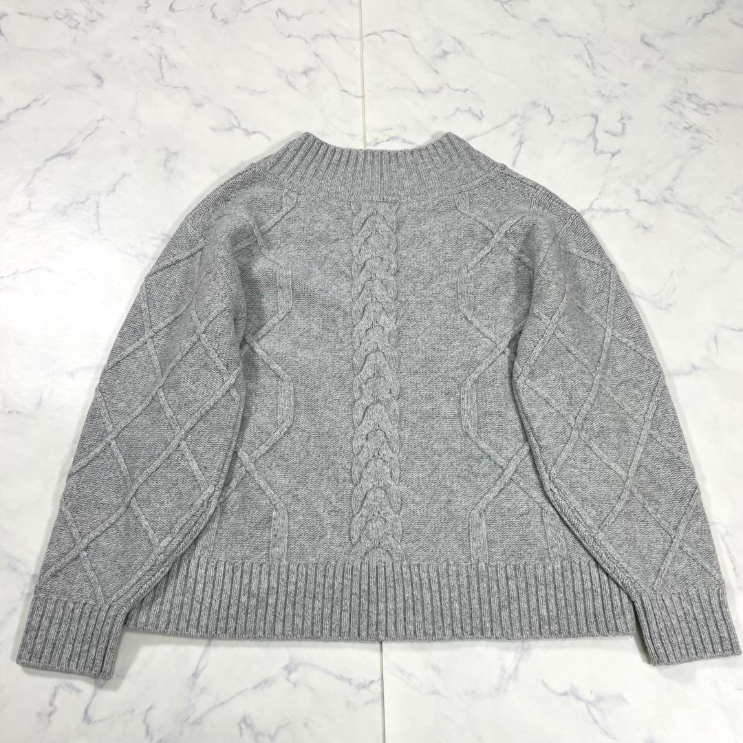 24AW 完売セオリーリュクス HARL MORBI カシミヤ ケーブル編み