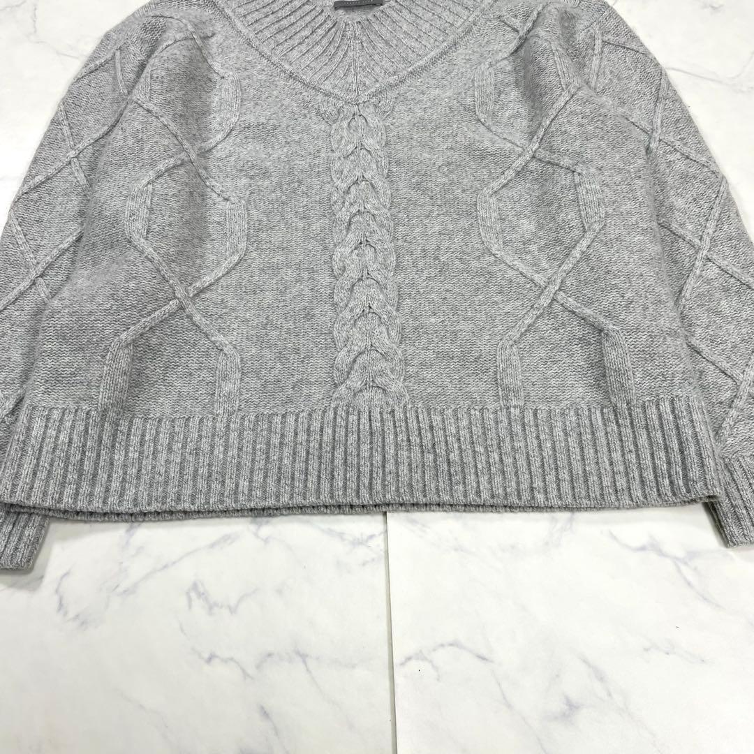 24AW 完売セオリーリュクス HARL MORBI カシミヤ ケーブル編み
