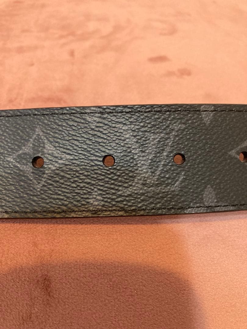 あか　ルイ・ヴィトン モノグラムエクリプス　ベルト