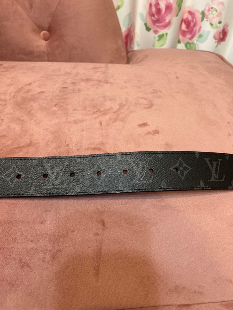 あか　ルイ・ヴィトン モノグラムエクリプス　ベルト