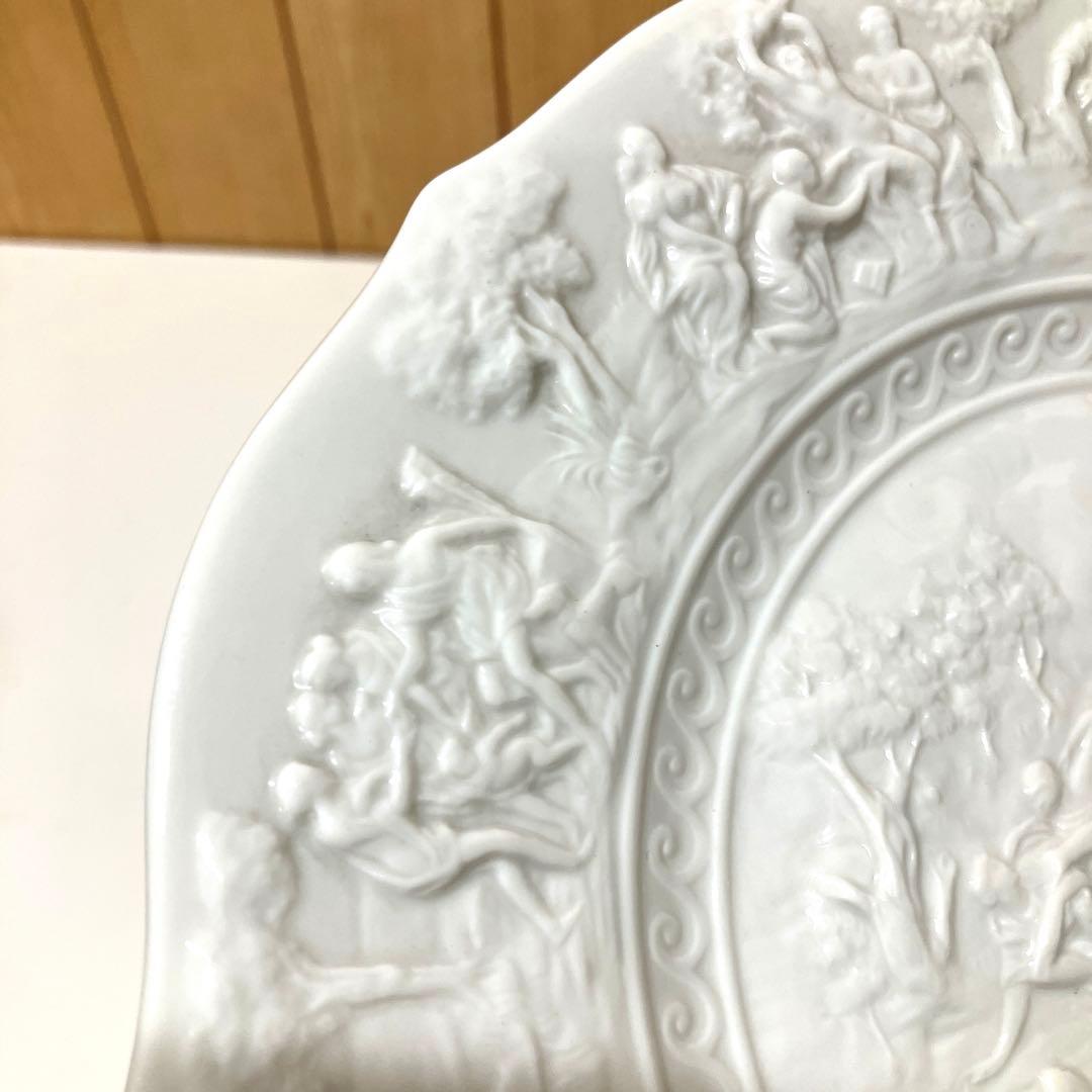 E83 【美品】 リチャードジノリ カポディモンテ ホワイト プレート