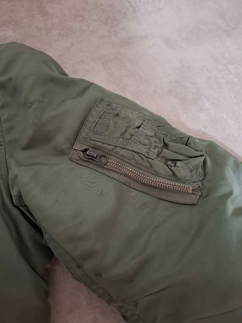 米軍実物 60’～70’年代　MA-1 フライトジャケット タグなし