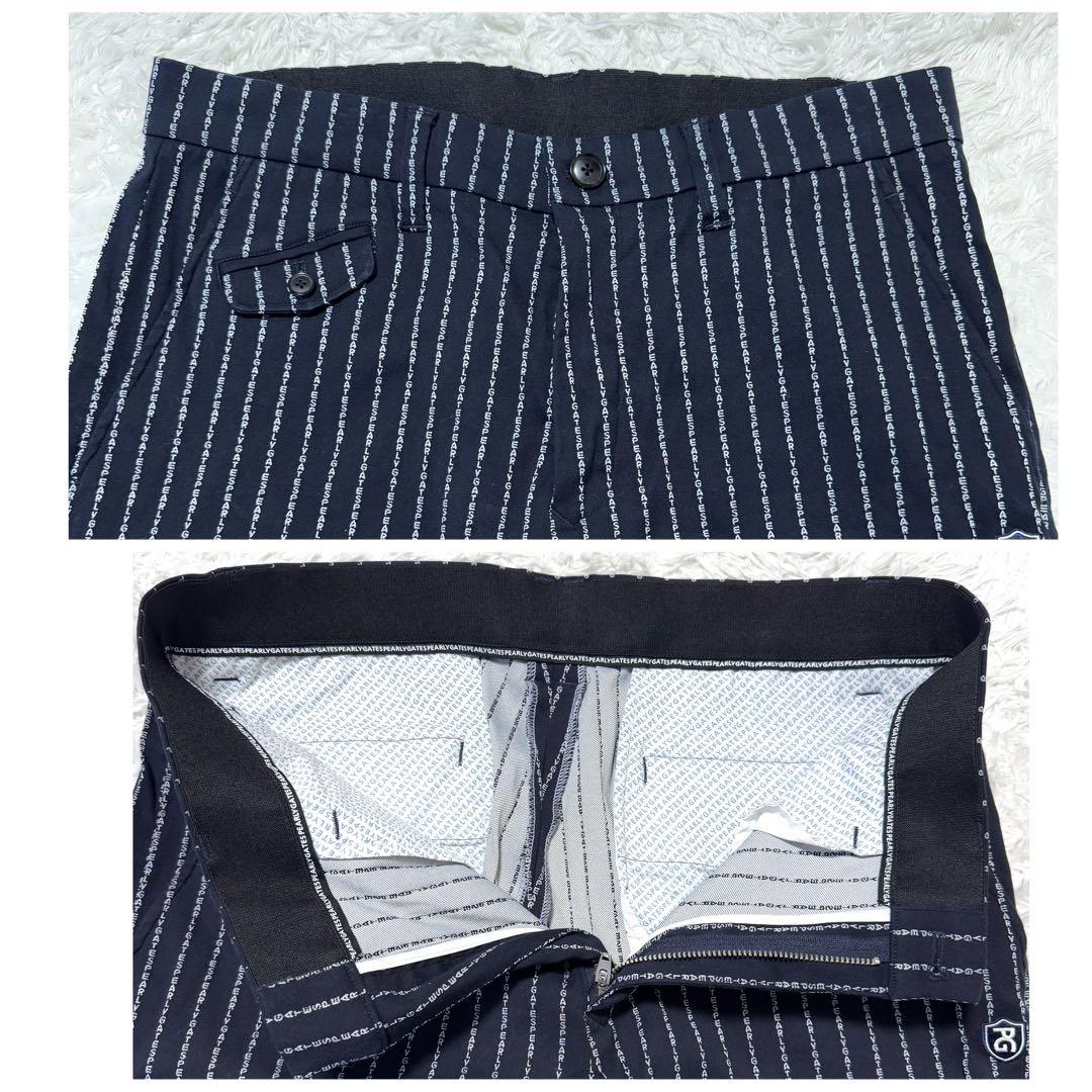未使用級　パーリーゲイツ　2023年モデル　セットアップ　ストレッチ　ロゴ　5