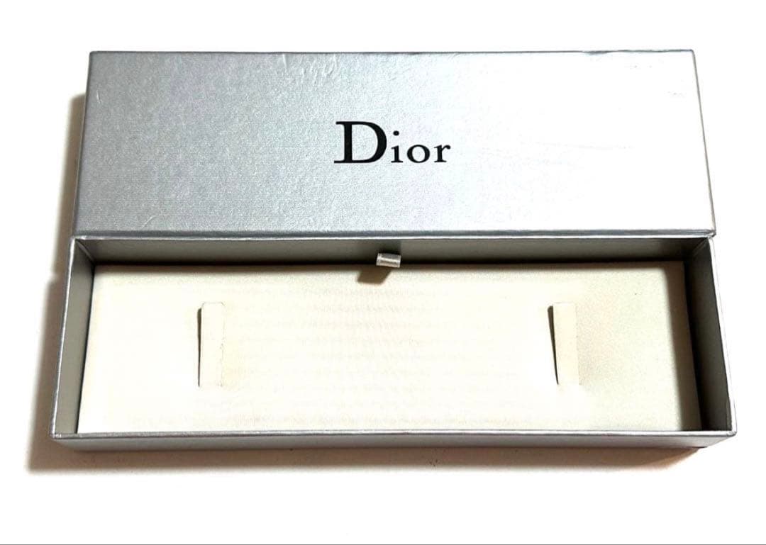 Christian Dior シルバー ネックレス 箱付 D ロゴ 00s 刻印