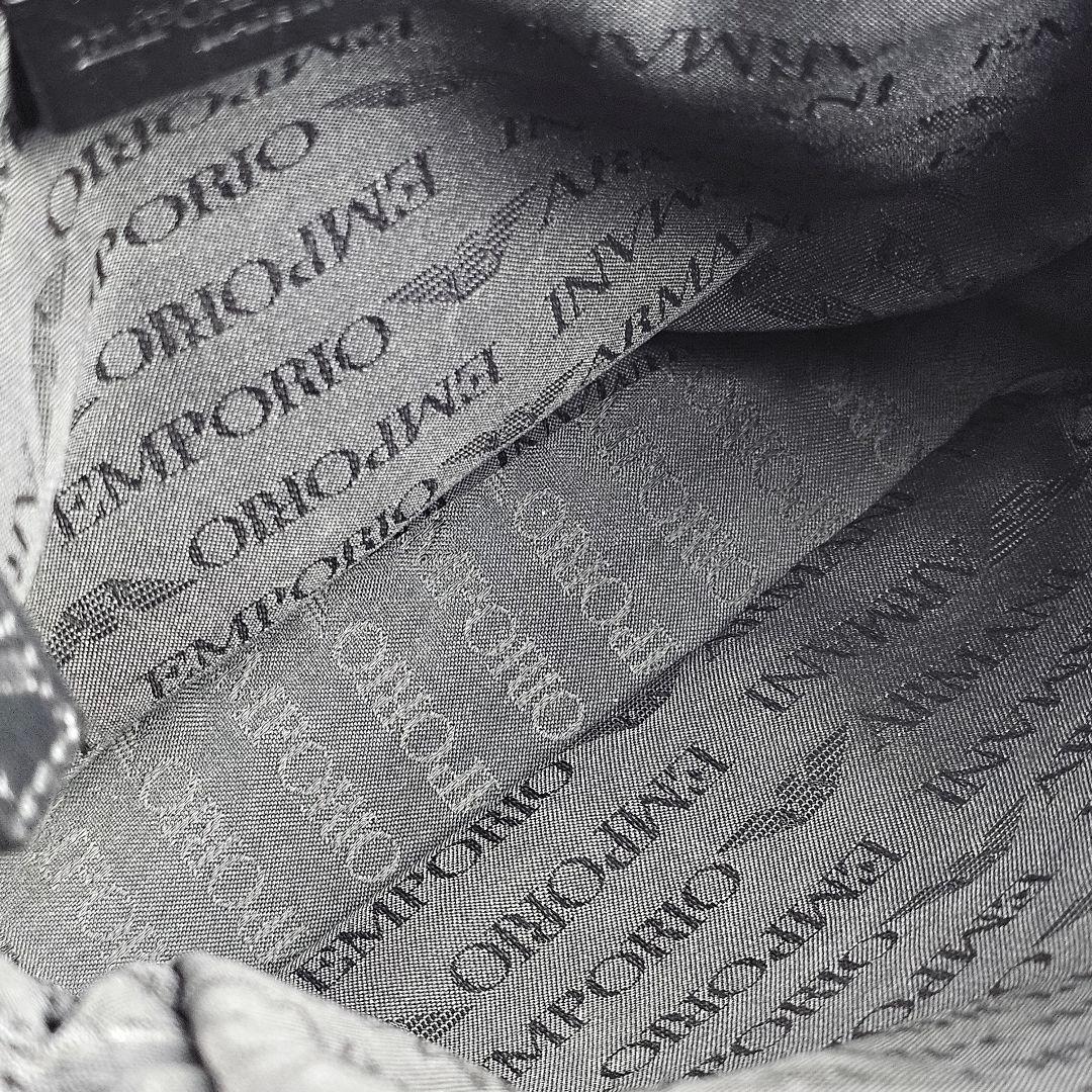 美品 アルマーニ EMPORIO ARMANI イーグルロゴ ショルダーバッグ