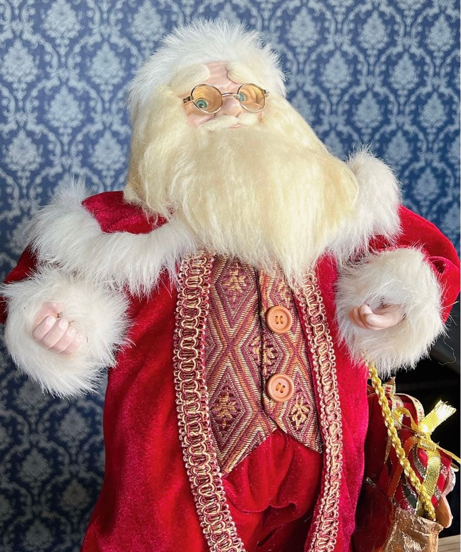 サンタクロース　置物　スタンディング　人形　クリスマス