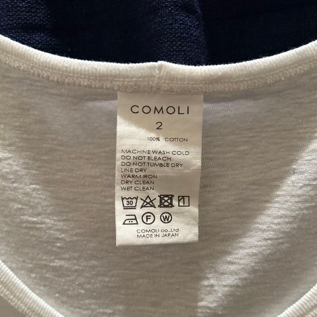 ガ*︎様 COMOLIサープラスタンクトップ白サイズ2コモリSURPLUS TA