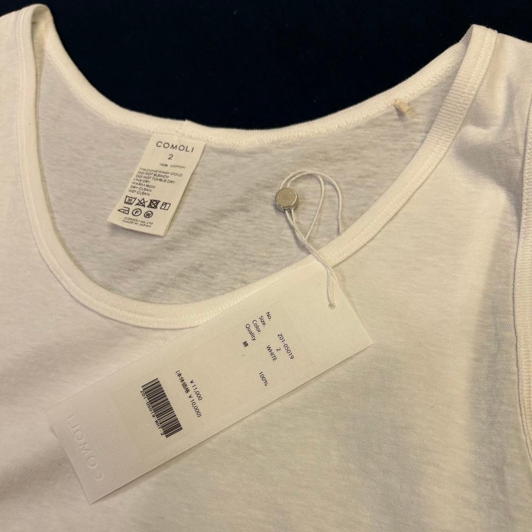ガ*︎様 COMOLIサープラスタンクトップ白サイズ2コモリSURPLUS TA