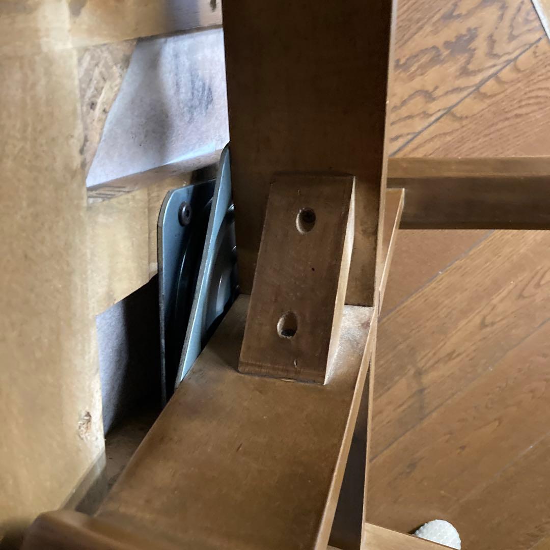 さったな　木製ダイニングチェア(回転可能)1脚