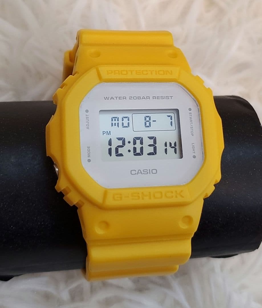 ⭐未使用級⭐G-SHOCK　イエロー　DW-5600CU-9JF