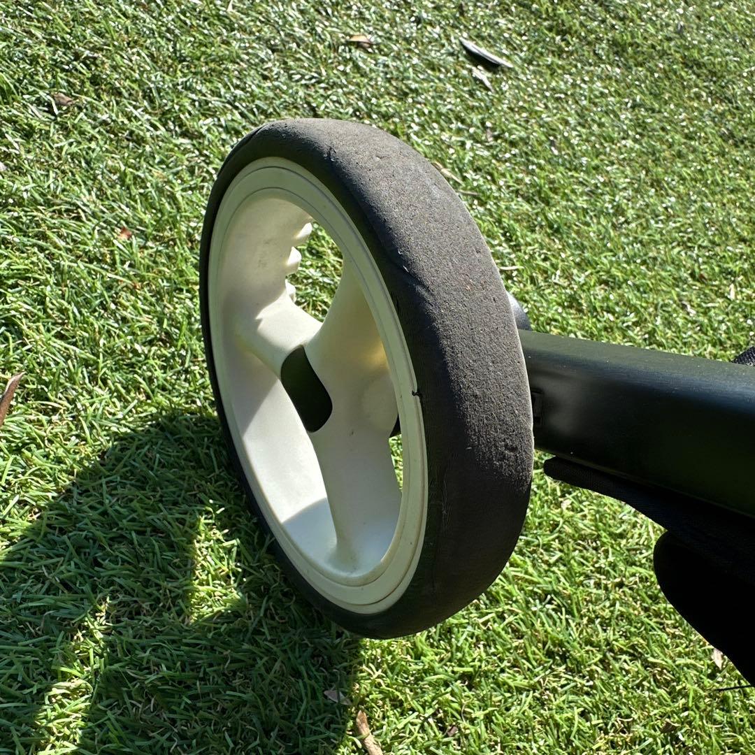 CYBEX リベル ベビーカー 軽量 コンパクト 折り畳み バンパーバー　グレー