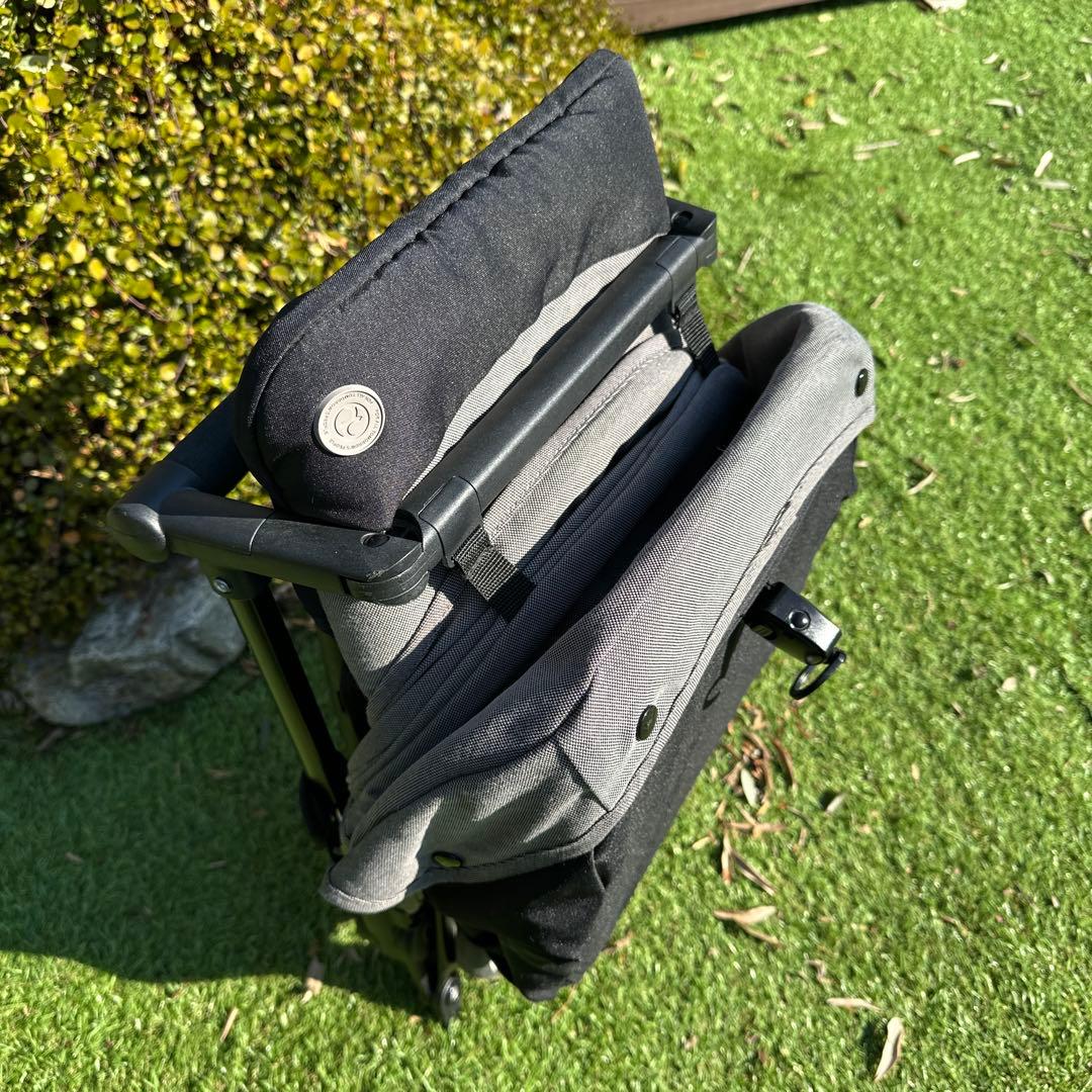 CYBEX リベル ベビーカー 軽量 コンパクト 折り畳み バンパーバー　グレー