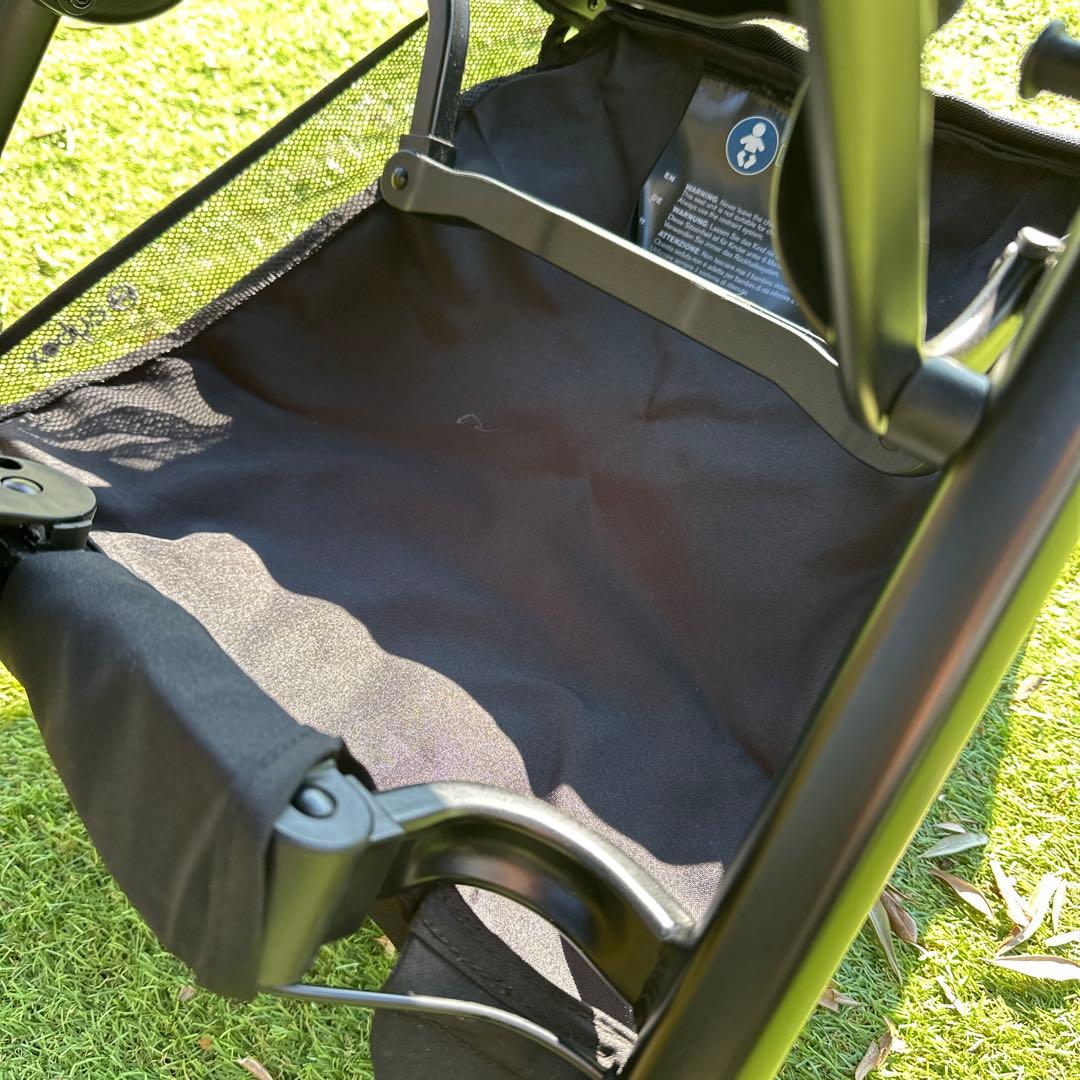 CYBEX リベル ベビーカー 軽量 コンパクト 折り畳み バンパーバー　グレー