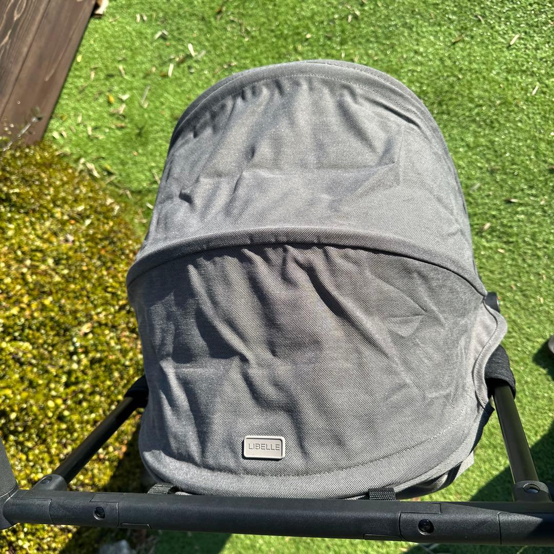 CYBEX リベル ベビーカー 軽量 コンパクト 折り畳み バンパーバー　グレー