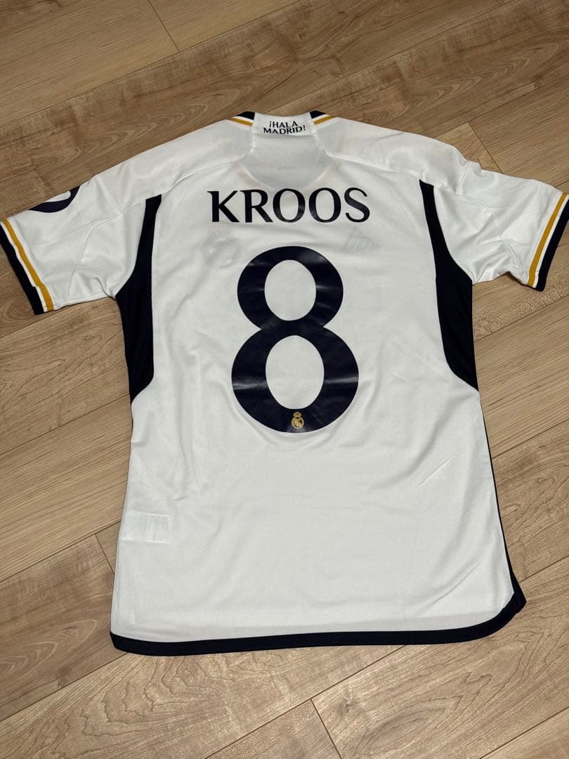 トニクロース レアルマドリード23/24ホームレプリカユニフォーム CL決勝仕様