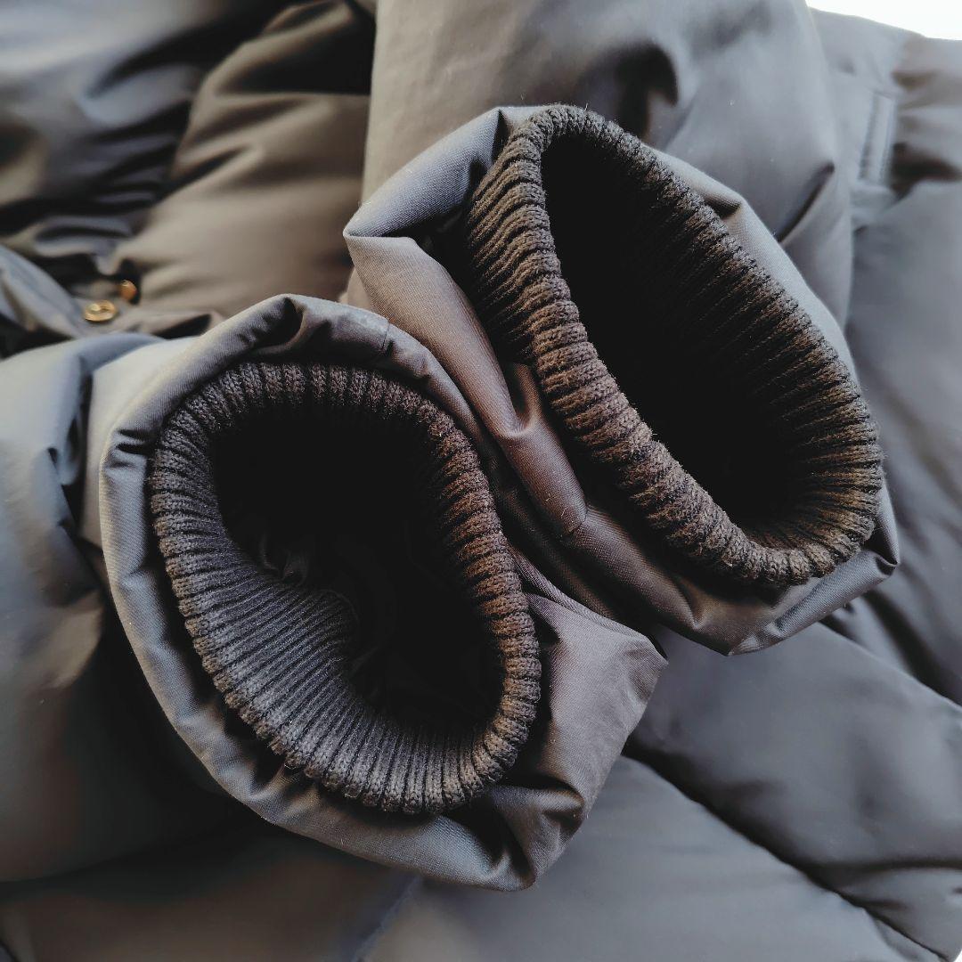 アーバンリサーチ ラビットファー ショートダウン 黒 38 M ジャケット