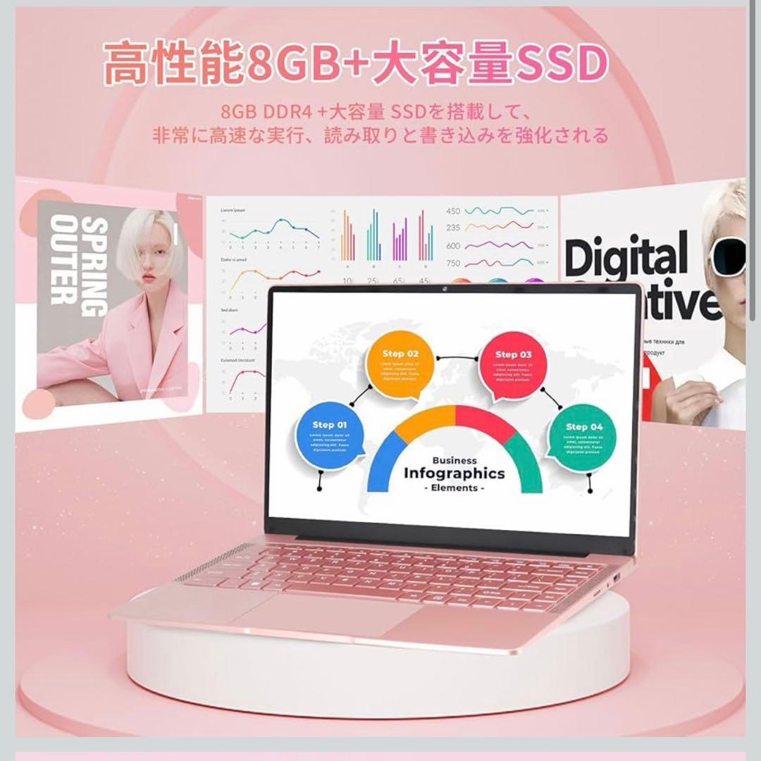 ノートPC【MSOffice2024搭載＆Windows11Pro】