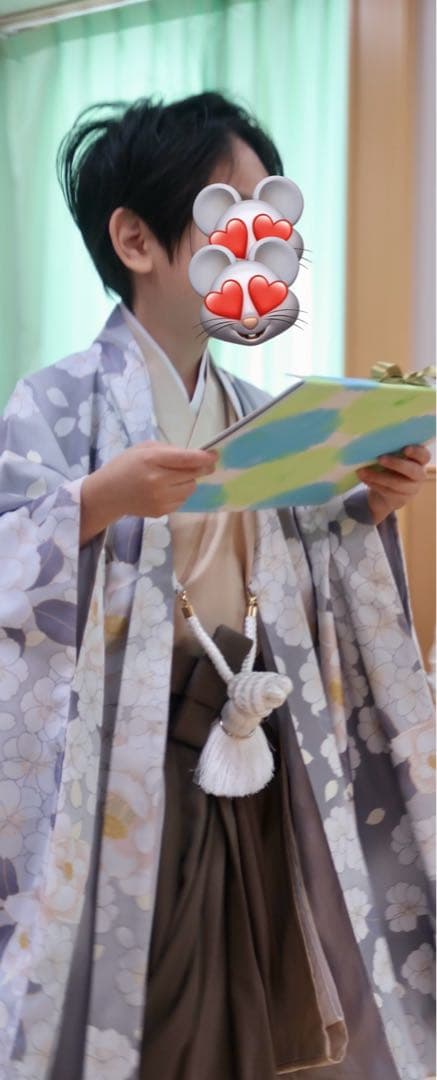 美品　簡単はかまセット　130-135限定