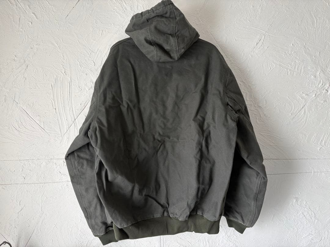 カーハート　アクティブジャケット　ダークグリーン　J158 DGR XL