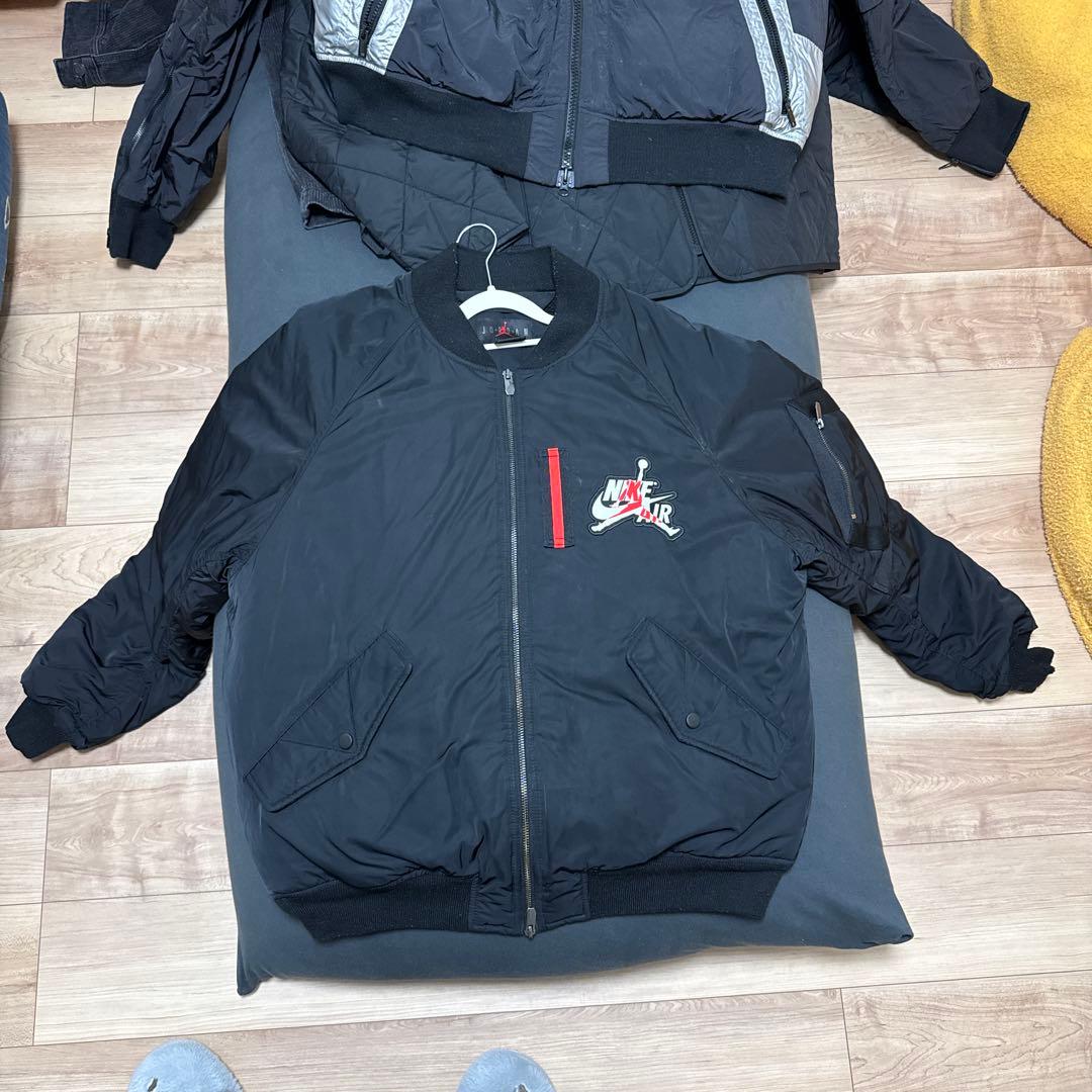 Jordan ブラック MA-1ジャケット XL