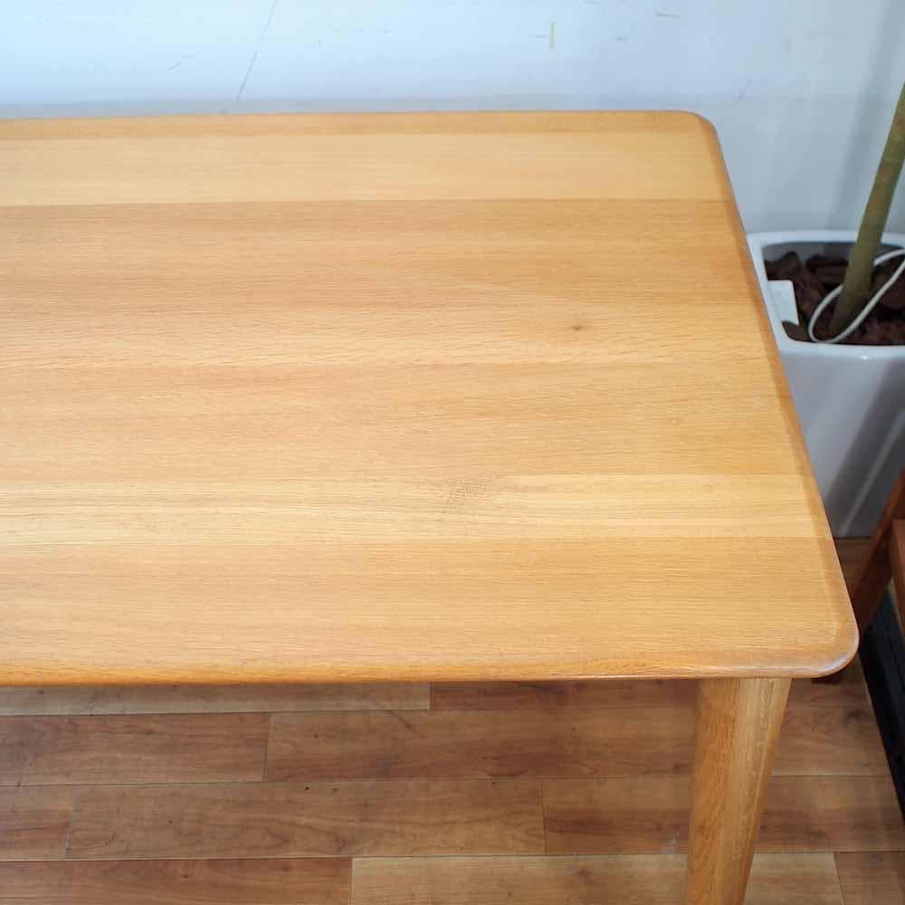 美品 IDC大塚家具 FILL/フィル ダイニングテーブル オーク 150cm