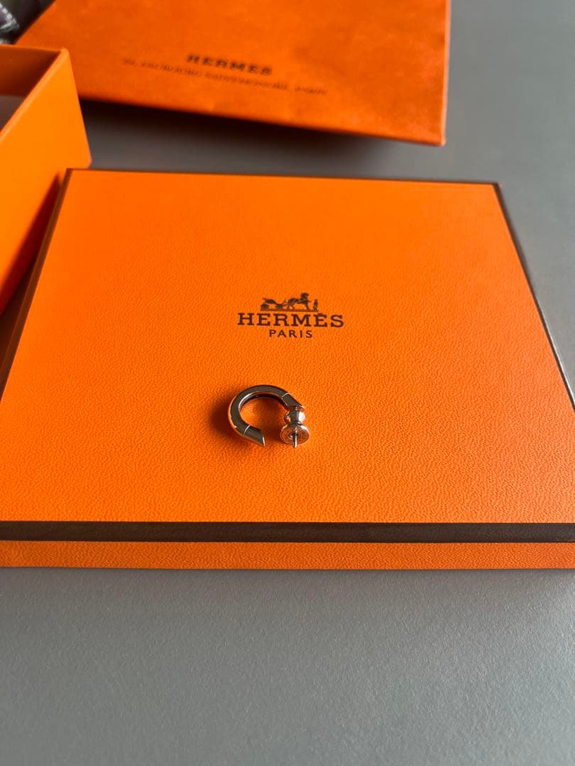 HERMES（エルメス）シングルピアス　サボ