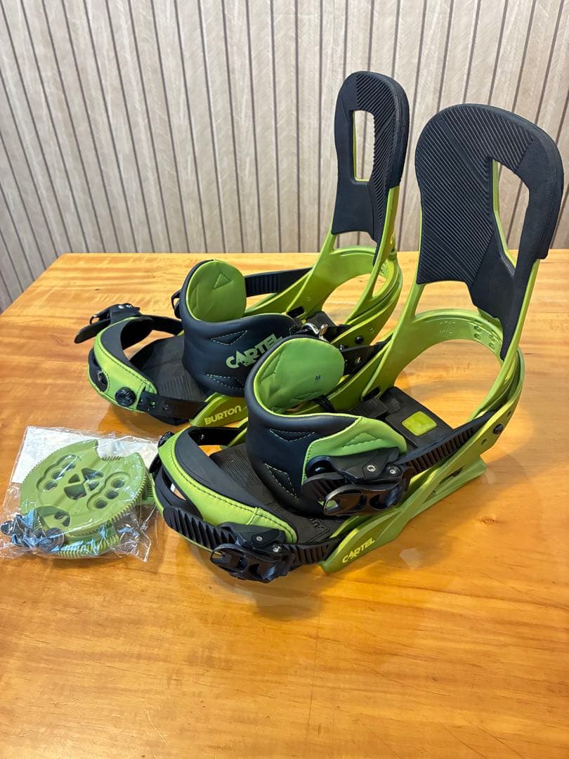 BURTON CARTEL Mサイズ バートン ビンディング カーテル 緑