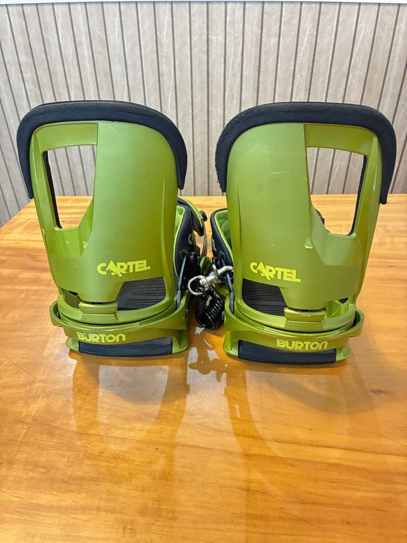 BURTON CARTEL Mサイズ バートン ビンディング カーテル 緑