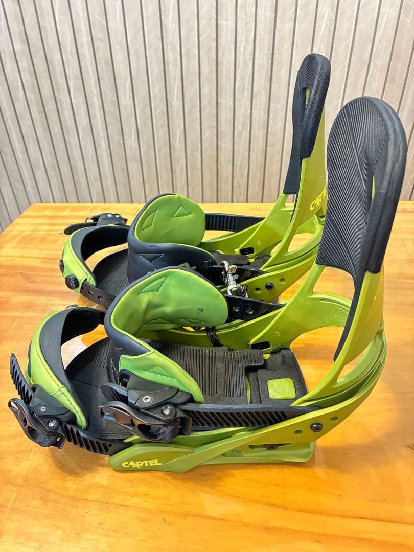 BURTON CARTEL Mサイズ バートン ビンディング カーテル 緑